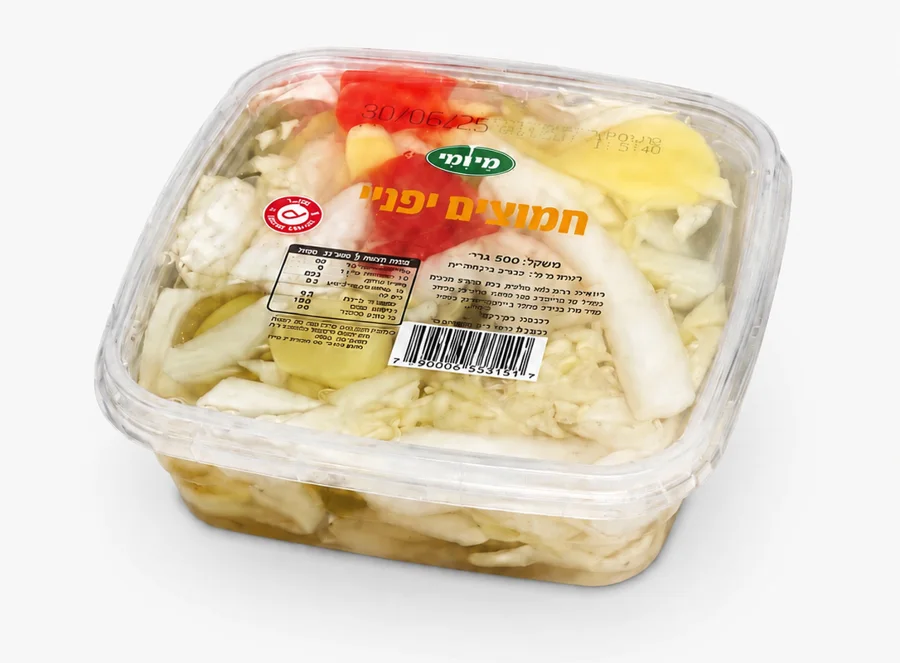 חמוצים יפניים מי ומי